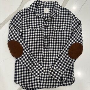 J.crew Crewcuts Boys' button-up flannel shirt size 14